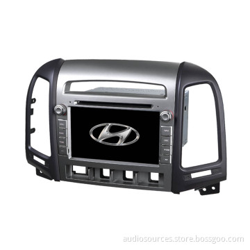 7"Car Audio Radio DVD Player for Hyundai Santafe 2006-2012 with 3G DVD BT GPS TMC for iPhone iPod Radio RDS